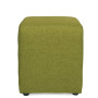 Taburet Cube - stofa S22 - verde Taburet Cube - stofa S22 - verde
