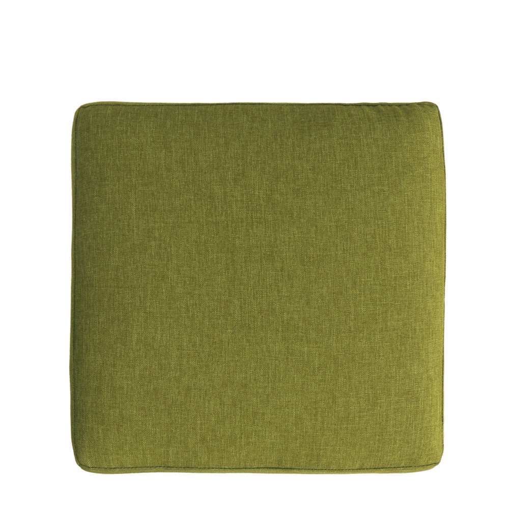 Taburet Cube - stofa S22 - verde Taburet Cube - stofa S22 - verde