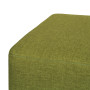 Taburet Cube - stofa S22 - verde Taburet Cube - stofa S22 - verde