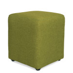 Taburet Cube - stofa S22 - verde