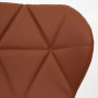 Scaun Eliza - cadru lemn - imitatie piele maro Scaun Eliza - cadru lemn - imitatie piele maro