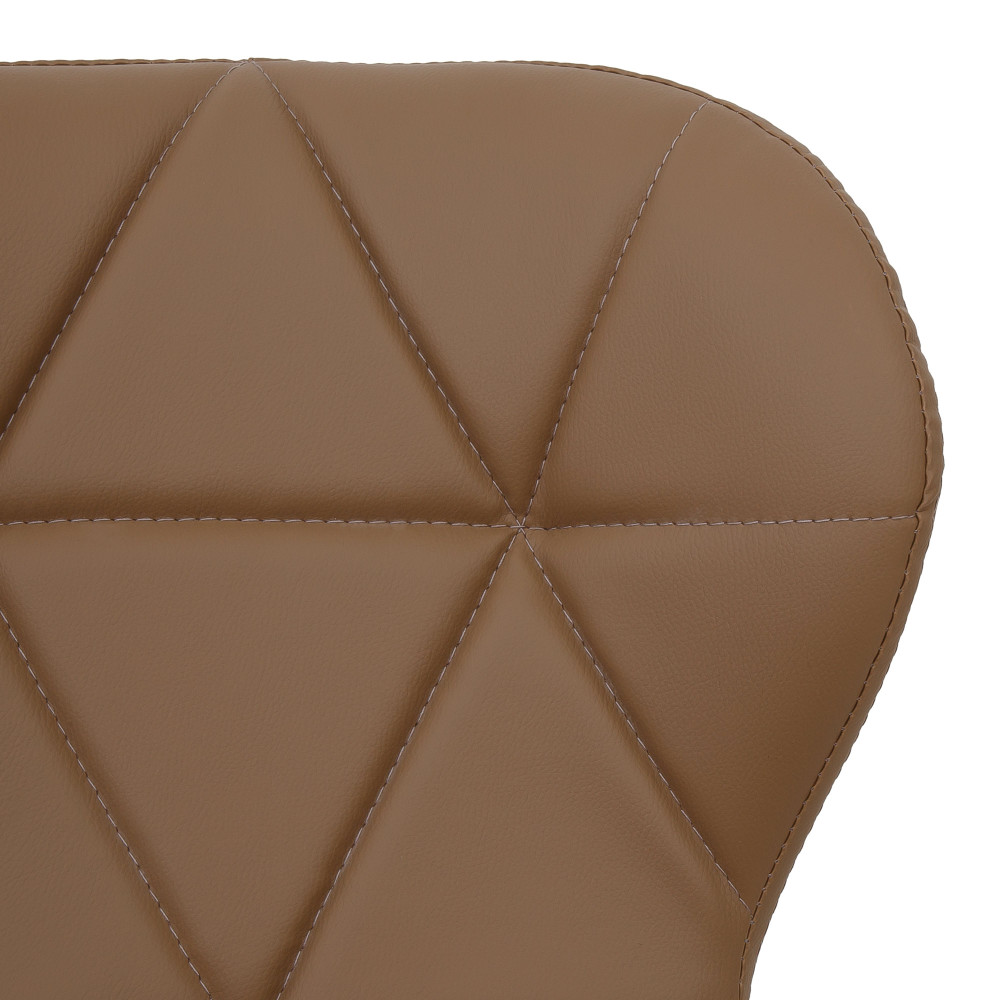 Scaun Eliza - cadru lemn - imitatie piele taupe Scaun Eliza - cadru lemn - imitatie piele taupe