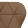 Scaun Eliza - cadru lemn - imitatie piele taupe Scaun Eliza - cadru lemn - imitatie piele taupe