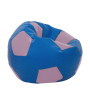 Fotoliu puf Extra Ball - imitatie piele - albastru/mov Fotoliu puf Extra Ball - imitatie piele - albastru/mov