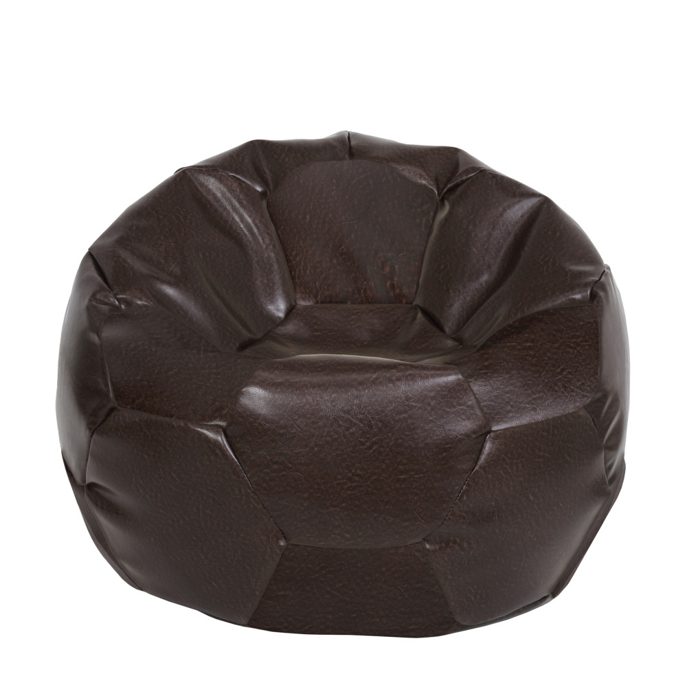 Fotoliu puf Extra Ball - imitatie piele - maro Fotoliu puf Extra Ball - imitatie piele - maro