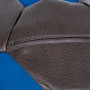 Fotoliu puf Extra Ball - imitatie piele - maro/albastru Fotoliu puf Extra Ball - imitatie piele - maro/albastru