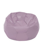 Fotoliu puf Extra Ball - imitatie piele - mov