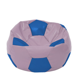 Fotoliu puf Extra Ball - imitatie piele - mov/albastru Fotoliu puf Extra Ball - imitatie piele - mov/albastru