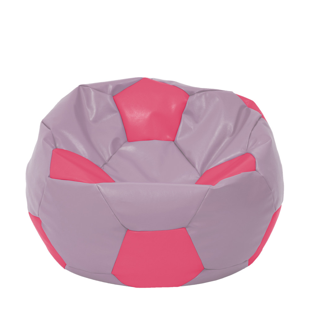Fotoliu puf Extra Ball - imitatie piele - mov/roz Fotoliu puf Extra Ball - imitatie piele - mov/roz