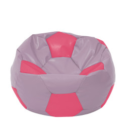 Fotoliu puf Extra Ball - imitatie piele - mov/roz Fotoliu puf Extra Ball - imitatie piele - mov/roz
