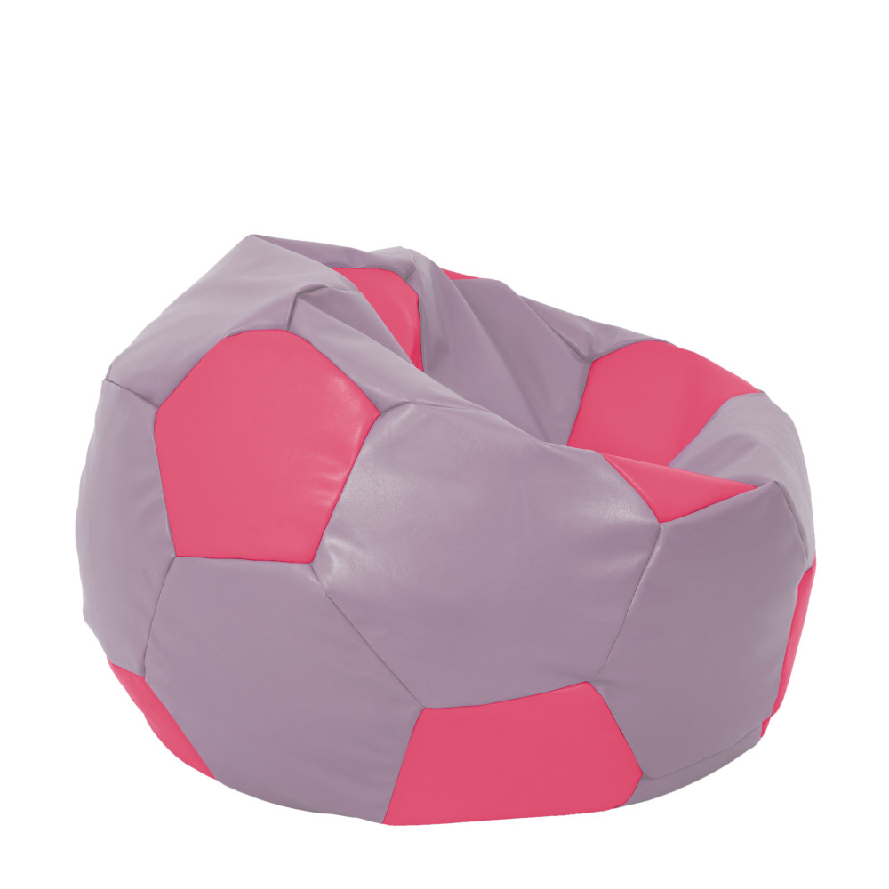 Fotoliu puf Extra Ball - imitatie piele - mov/roz Fotoliu puf Extra Ball - imitatie piele - mov/roz