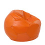 Fotoliu puf Extra Ball - imitatie piele - portocaliu Fotoliu puf Extra Ball - imitatie piele - portocaliu