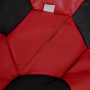 Fotoliu puf Extra Ball - imitatie piele - rosu/negru Fotoliu puf Extra Ball - imitatie piele - rosu/negru