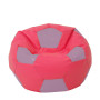 Fotoliu puf Extra Ball - imitatie piele - roz/mov Fotoliu puf Extra Ball - imitatie piele - roz/mov