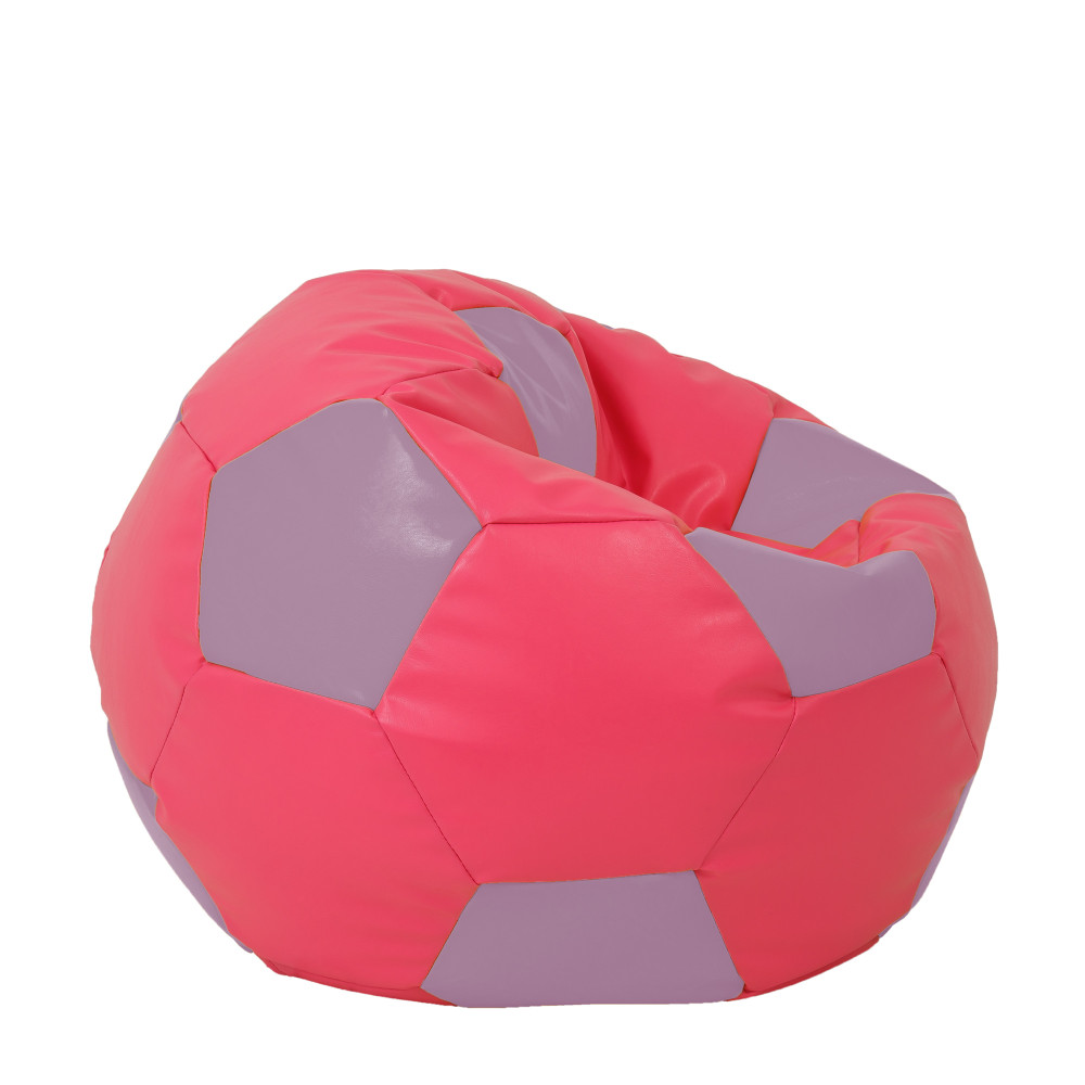 Fotoliu puf Extra Ball - imitatie piele - roz/mov Fotoliu puf Extra Ball - imitatie piele - roz/mov
