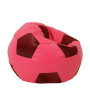 Fotoliu puf Extra Ball - imitatie piele - roz/bordo Fotoliu puf Extra Ball - imitatie piele - roz/bordo