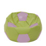 Fotoliu puf Extra Ball - imitatie piele - verde/mov Fotoliu puf Extra Ball - imitatie piele - verde/mov