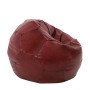 Fotoliu puf Extra Ball - imitatie piele - bordo Fotoliu puf Extra Ball - imitatie piele - bordo