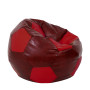 Fotoliu puf Extra Ball - imitatie piele - bordo/rosu Fotoliu puf Extra Ball - imitatie piele - bordo/rosu