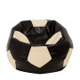 Fotoliu puf Extra Ball - imitatie piele - wenge/crem Fotoliu puf Extra Ball - imitatie piele - wenge/crem