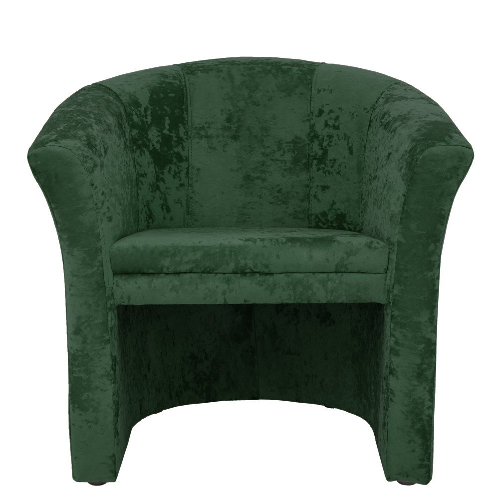 Fotoliu Iulia - catifea E57 - verde