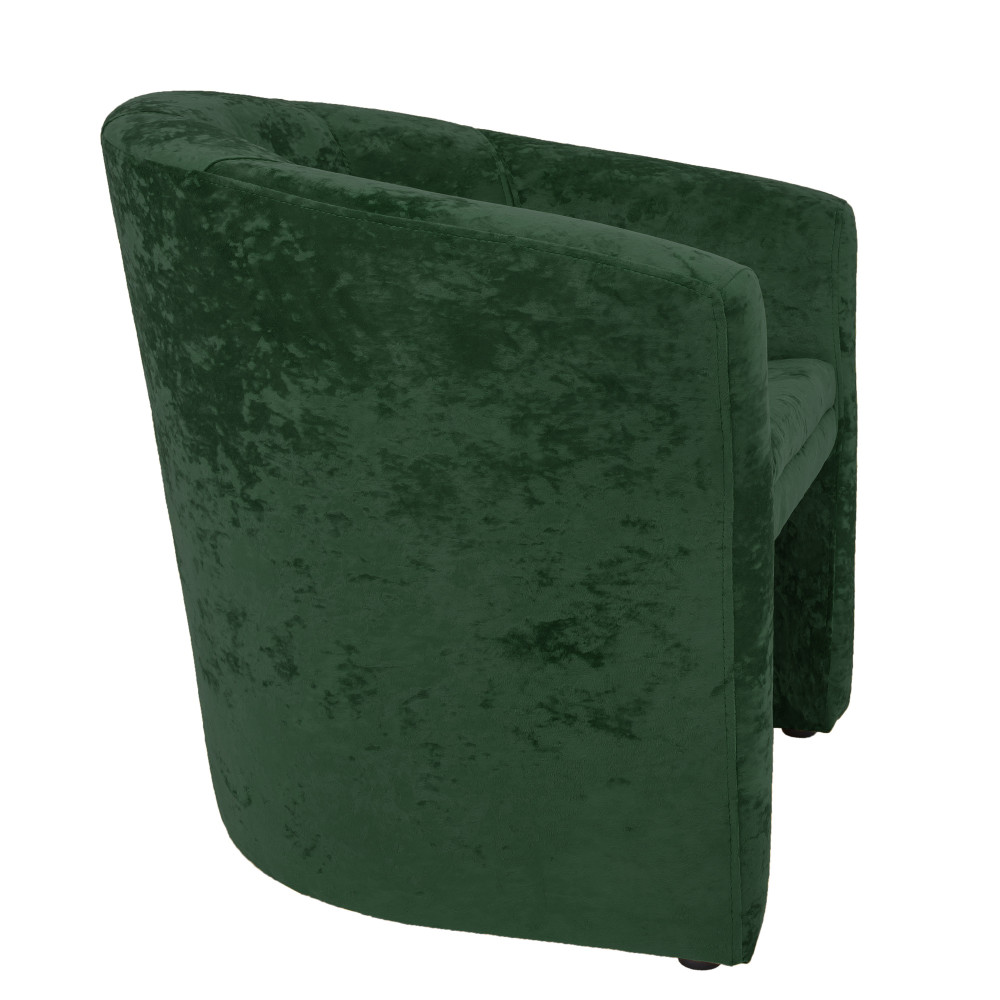 Fotoliu Iulia - catifea E57 - verde