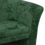 Fotoliu Iulia - catifea E57 - verde