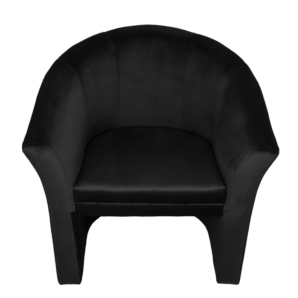 Fotoliu Iulia - stofa H01 - negru Fotoliu Iulia - stofa H01 - negru