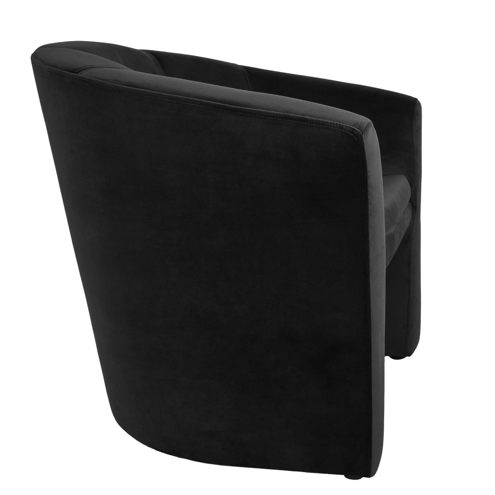 Fotoliu Iulia - stofa H01 - negru Fotoliu Iulia - stofa H01 - negru