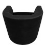 Fotoliu Iulia - stofa H01 - negru Fotoliu Iulia - stofa H01 - negru