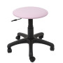 Scaun profesional, fara spatar - LABOR - imitatie piele mov