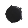 Scaun profesional, fara spatar - LABOR - imitatie piele neagra