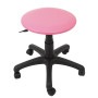 Scaun profesional, fara spatar - LABOR - imitatie piele roz Scaun profesional, fara spatar - LABOR - imitatie piele roz