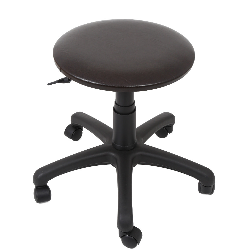 Scaun profesional, fara spatar - LABOR - imitatie piele wenge Scaun profesional, fara spatar - LABOR - imitatie piele wenge