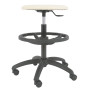 Scaun profesional inalt, fara spatar - LABOR EXTRA - imitatie piele crem Scaun profesional inalt, fara spatar - LABOR EXTRA - imitatie piele crem