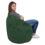 Fotoliu puf Mara - stofa E57 - verde Fotoliu puf Mara - stofa E57 - verde