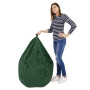 Fotoliu puf Mara - stofa E57 - verde Fotoliu puf Mara - stofa E57 - verde