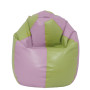 Fotoliu puf Mara - imitatie piele - mov/verde Fotoliu puf Mara - imitatie piele - mov/verde