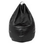Fotoliu puf Mara - imitatie piele - negru Fotoliu puf Mara - imitatie piele - negru