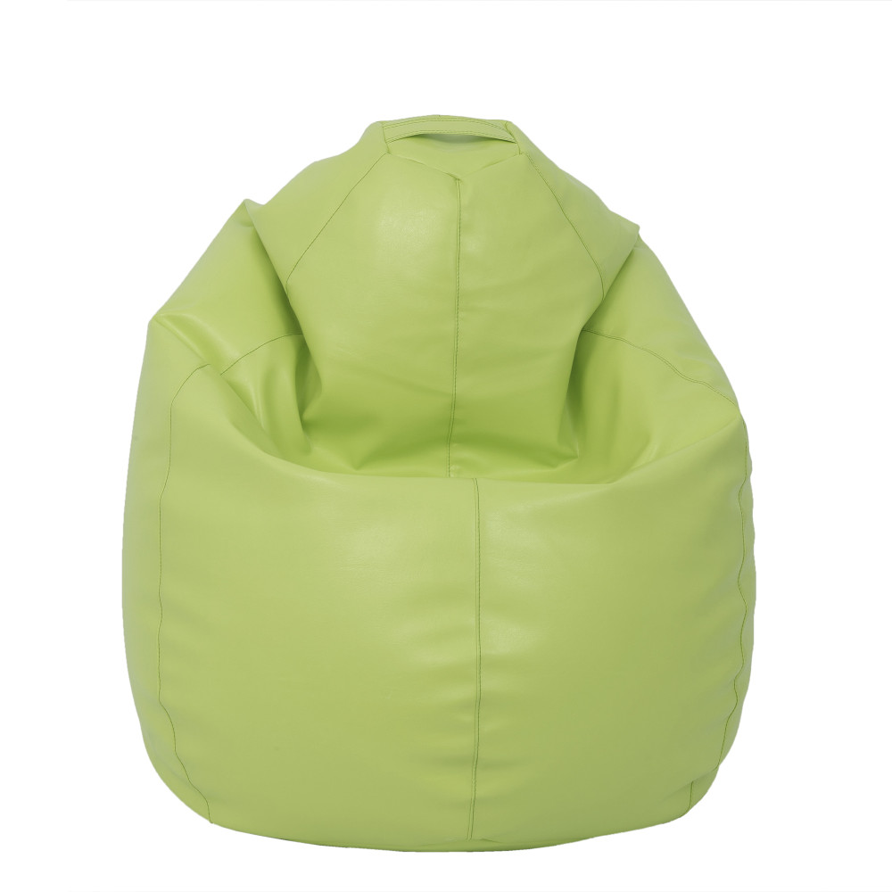 Fotoliu puf Mara - imitatie piele - verde Fotoliu puf Mara - imitatie piele - verde