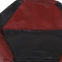 Fotoliu puf Mara - imitatie piele - bordo/wenge Fotoliu puf Mara - imitatie piele - bordo/wenge