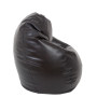 Fotoliu puf Mara - imitatie piele - wenge Fotoliu puf Mara - imitatie piele - wenge
