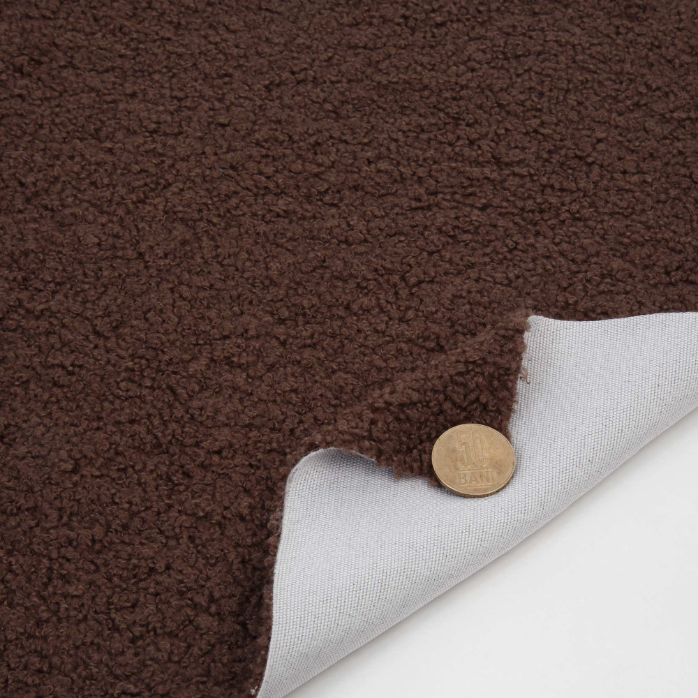 Stofa tapiterie Teddy T07 - maro - 350 g/mp Stofa tapiterie Teddy T07 - maro - 350 g/mp