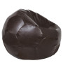 Fotoliu puf Mega Ball - imitatie piele - maro Fotoliu puf Mega Ball - imitatie piele - maro