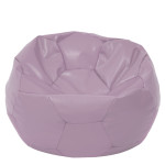 Fotoliu puf Mega Ball - imitatie piele - mov