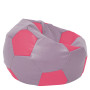 Fotoliu puf Mega Ball - imitatie piele - mov/roz Fotoliu puf Mega Ball - imitatie piele - mov/roz