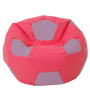 Fotoliu puf Mega Ball - imitatie piele - roz/mov Fotoliu puf Mega Ball - imitatie piele - roz/mov