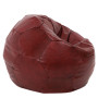Fotoliu puf Mega Ball - imitatie piele - bordo Fotoliu puf Mega Ball - imitatie piele - bordo