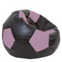 Fotoliu puf Mega Ball - imitatie piele - wenge/mov Fotoliu puf Mega Ball - imitatie piele - wenge/mov