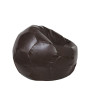 Fotoliu puf Mondo Ball - imitatie piele - maro Fotoliu puf Mondo Ball - imitatie piele - maro